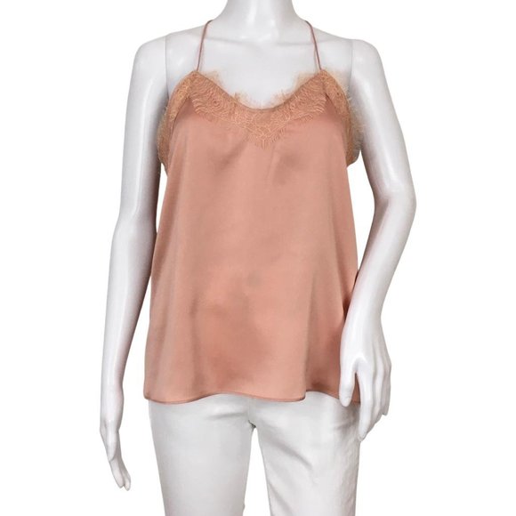 The Westside Women Blouse Peach Color Sz M g06 - Picture 2 of 9